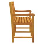 Banc de jardin 150 cm Bois solide d'acacia – Image 2