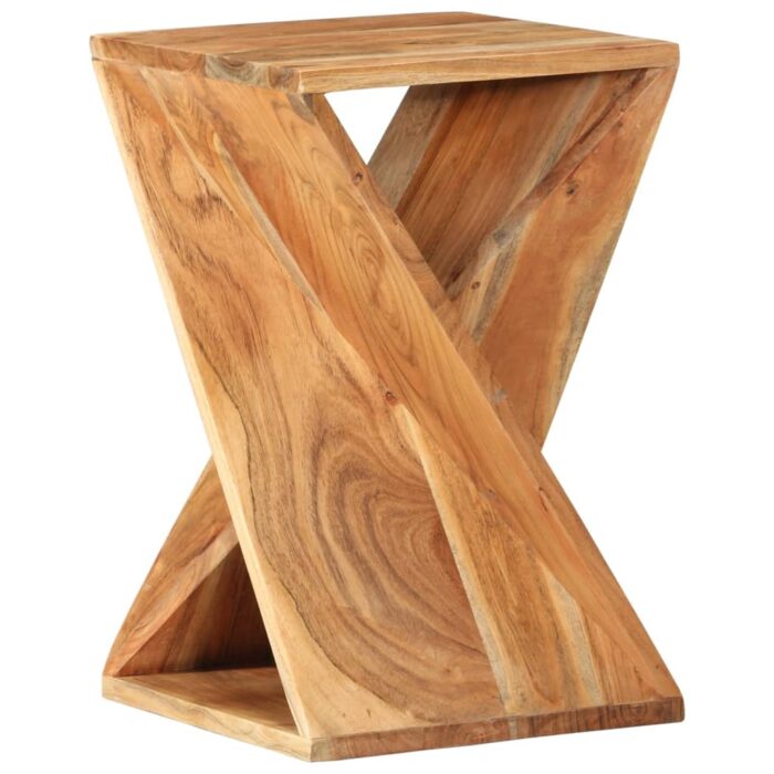 VXL8720286668566_a_en_hd_1.jpg Table d'appoint 35x35x55 cm Bois massif d'acacia – Image 1