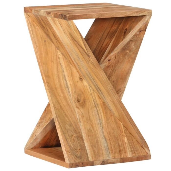 VXL8720286668566_g_en_hd_10.jpg Table d'appoint 35x35x55 cm Bois massif d'acacia – Image 10