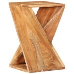 Table d'appoint 35x35x55 cm Bois massif d'acacia – Image 12