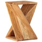Table d'appoint 35x35x55 cm Bois massif d'acacia – Image 9