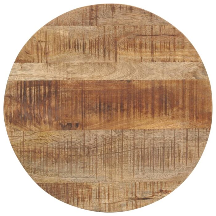 Tables gigognes 2 pcs Bois de manguier brut – Image 4