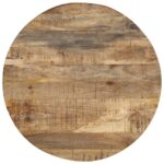 Tables gigognes 3 pcs Bois de manguier brut – Image 4