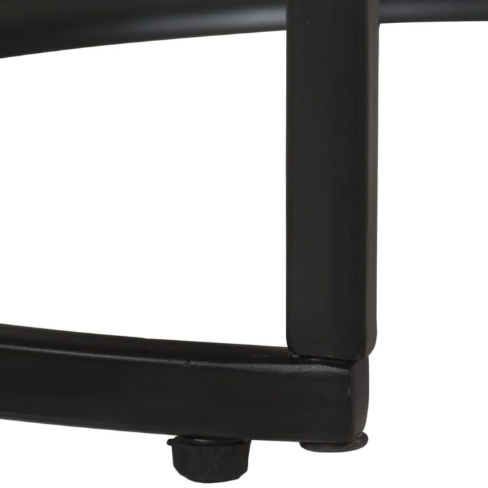 Tables gigognes 3 pcs Bois de manguier brut – Image 6