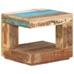 Table basse 45x45x40 cm Bois de récupération massif – Image 10