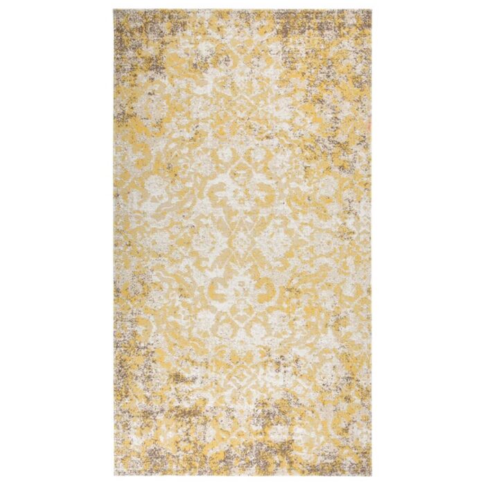 VXL8720286668863_a_en_hd_1.jpg Tapis à tissage plat d'extérieur 115x170 cm Jaune – Image 1
