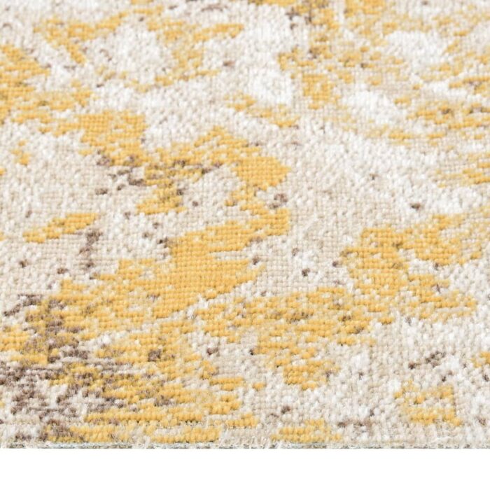 Tapis à tissage plat d'extérieur 115x170 cm Jaune – Image 4