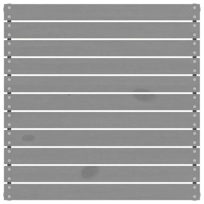 Salon de jardin 3 pcs avec coussins Gris Bois de pin massif – Image 6