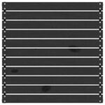 Salon de jardin 3 pcs avec coussins Noir Bois de pin massif – Image 6