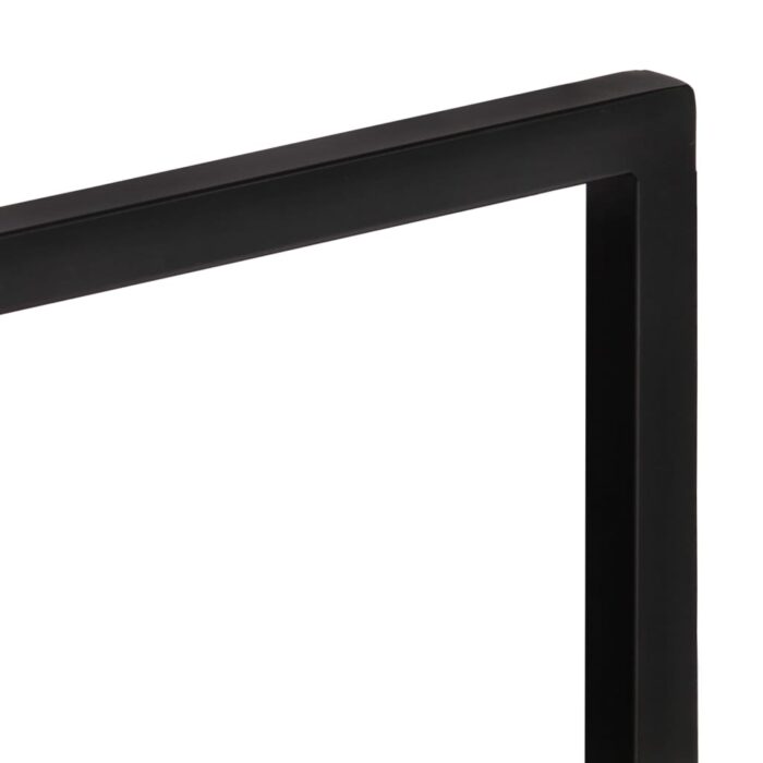 Étagères murales 2 pcs 40x24x35 cm Bois d'acacia et acier – Image 3