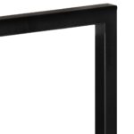 Étagères murales 2 pcs 25x25x75 cm Bois d'acacia et acier – Image 3