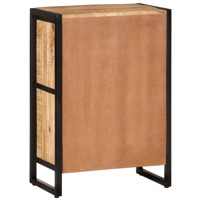 Casier à vin pour 16 bouteilles Bois de manguier massif – Image 3