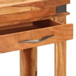 Table console 110x34x74 cm Bois d'acacia massif – Image 4