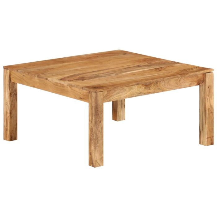 VXL8720286675816_a_en_hd_1.jpg Table basse 80x80x40 cm Bois d'acacia massif – Image 1