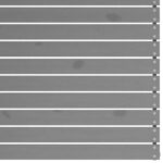 Canapé à 2 places de jardin Gris Bois de pin solide – Image 4