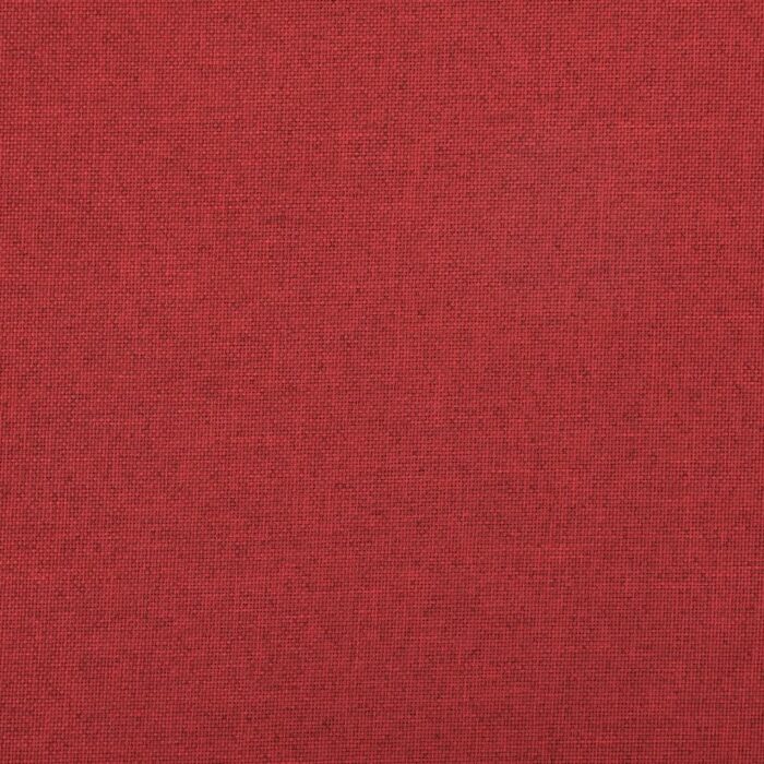Tabouret de rangement pliable Rouge bordeaux Faux lin – Image 5