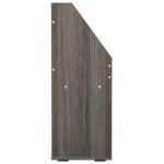 Porte-revue pour enfants Gris et chêne sonoma Bois d’ingénierie – Image 3