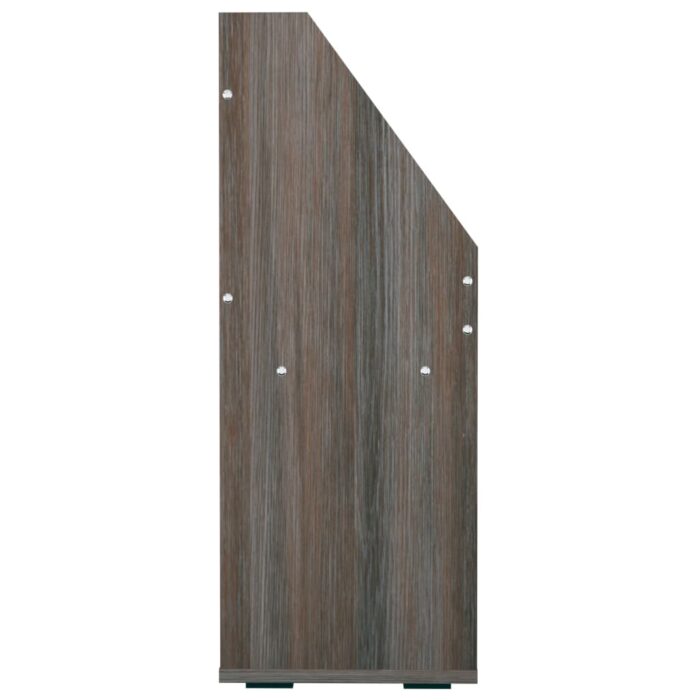 Porte-revue pour enfants Gris et chêne sonoma Bois d’ingénierie – Image 3