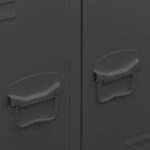 Garde-robe industrielle Anthracite 67x35x107 cm Acier – Image 7