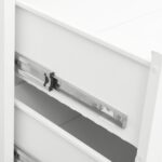 Armoire à tiroirs industrielle Blanc 78x40x93 cm Métal – Image 6