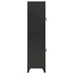Armoire à casiers Anthracite 38x45x180 cm Acier – Image 3