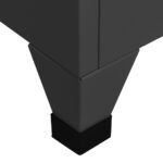 Armoire à casiers Anthracite 38x45x180 cm Acier – Image 5
