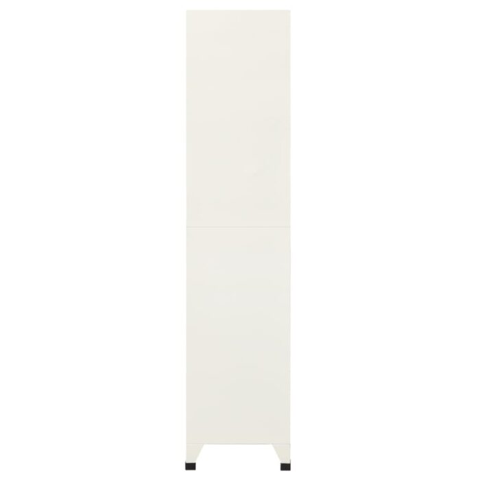 Armoire à casiers Gris et bleu 90x40x180 cm Acier – Image 3