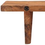 Étagères murales 2 pcs 110x20x18 cm Bois massif d'acacia – Image 3