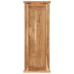 Porte-manteaux 2 pcs Bois massif d'acacia 38x100 cm – Image 4