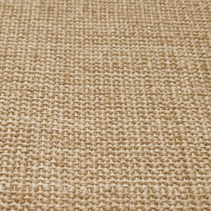 Tapis Sisal naturel 100x100 cm – Image 2