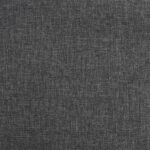 Chaise pivotante à manger Gris foncé Tissu – Image 6