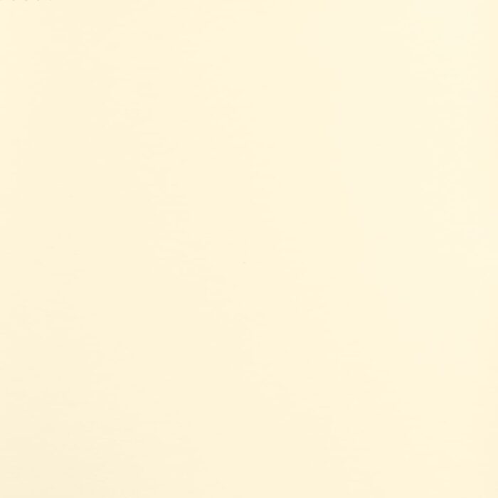 Chaise pivotante de salle à manger Crème Tissu – Image 5