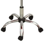 Chaise pivotante à manger Rouge Similicuir – Image 5