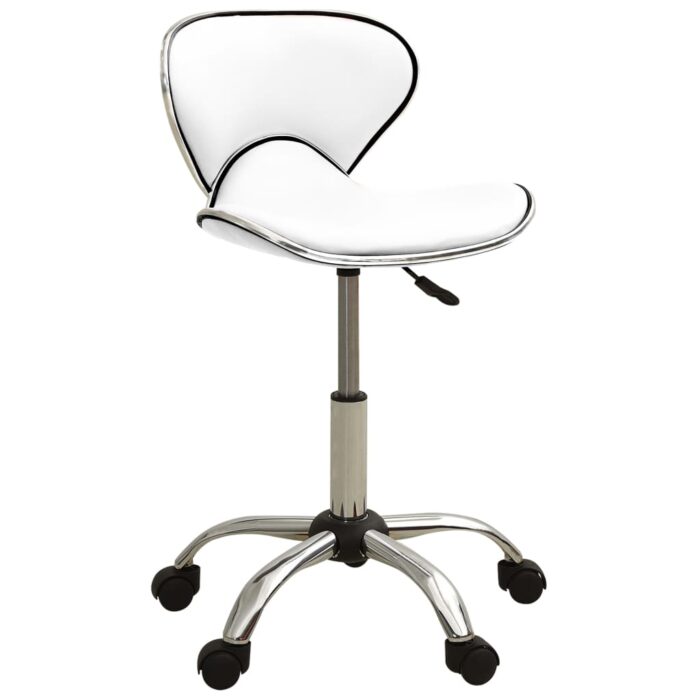 VXL8720286751534_a_en_hd_1.jpg Chaise de bureau Blanc Similicuir – Image 1
