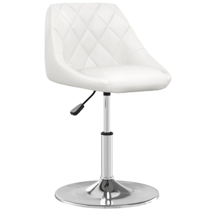 Tabouret de bar Blanc Similicuir – Image 1