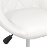 Tabouret de bar Blanc Similicuir – Image 5