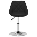 Tabouret de bar Noir Similicuir – Image 2
