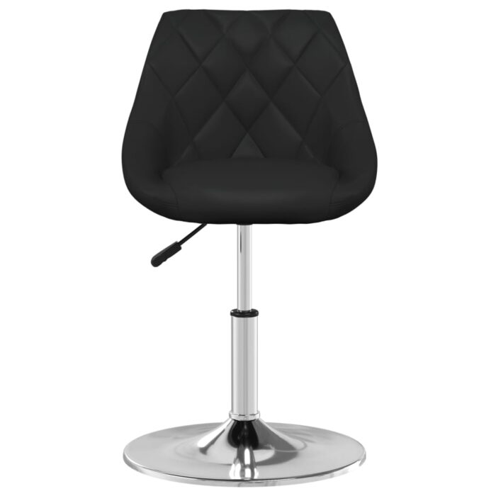 Tabouret de bar Noir Similicuir – Image 2
