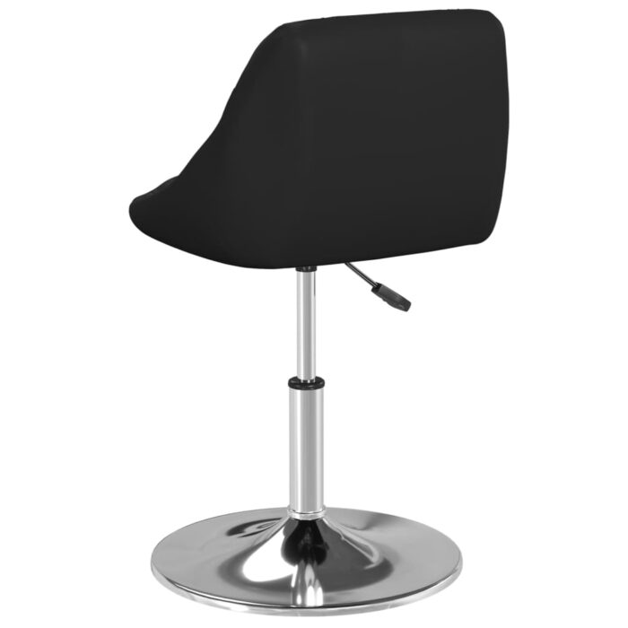 Tabouret de bar Noir Similicuir – Image 3