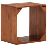 Étagère murale 40x30x40 cm Bois d'acacia solide – Image 10