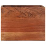 Étagère murale 40x30x40 cm Bois d'acacia solide – Image 2