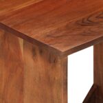 Étagère murale 40x30x40 cm Bois d'acacia solide – Image 4