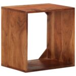 Étagère murale 40x30x40 cm Bois d'acacia solide – Image 8