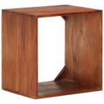 Étagère murale 40x30x40 cm Bois d'acacia solide – Image 9