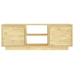 Meuble TV 110x30x40 cm bois de pin massif – Image 4