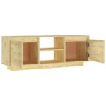 Meuble TV 110x30x40 cm bois de pin massif – Image 6