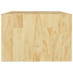 Table basse 75x50x33,5 cm Bois de pin massif – Image 5