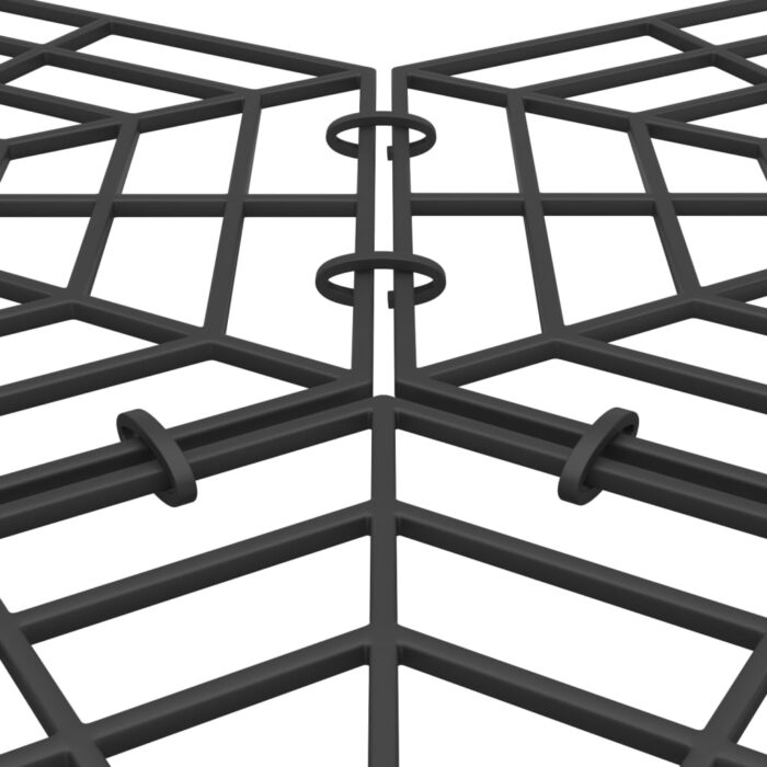 Protection d'étang 40 pcs Noir Polypropylène – Image 4