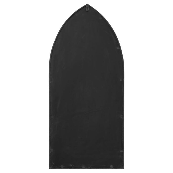 VXL8720286767429_g_en_hd_2.jpg Miroir de jardin Noir 70x30 cm Fer pour utilisation extérieure – Image 2