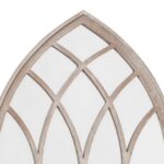 Miroir de jardin Sable 100x45cm Fer pour utilisation extérieure – Image 3